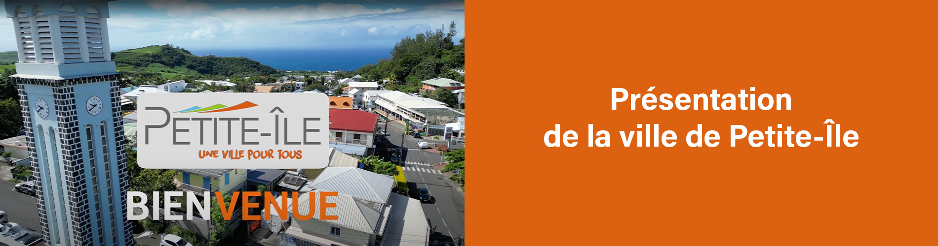 Bandeau présentation de la ville de Petite-Île