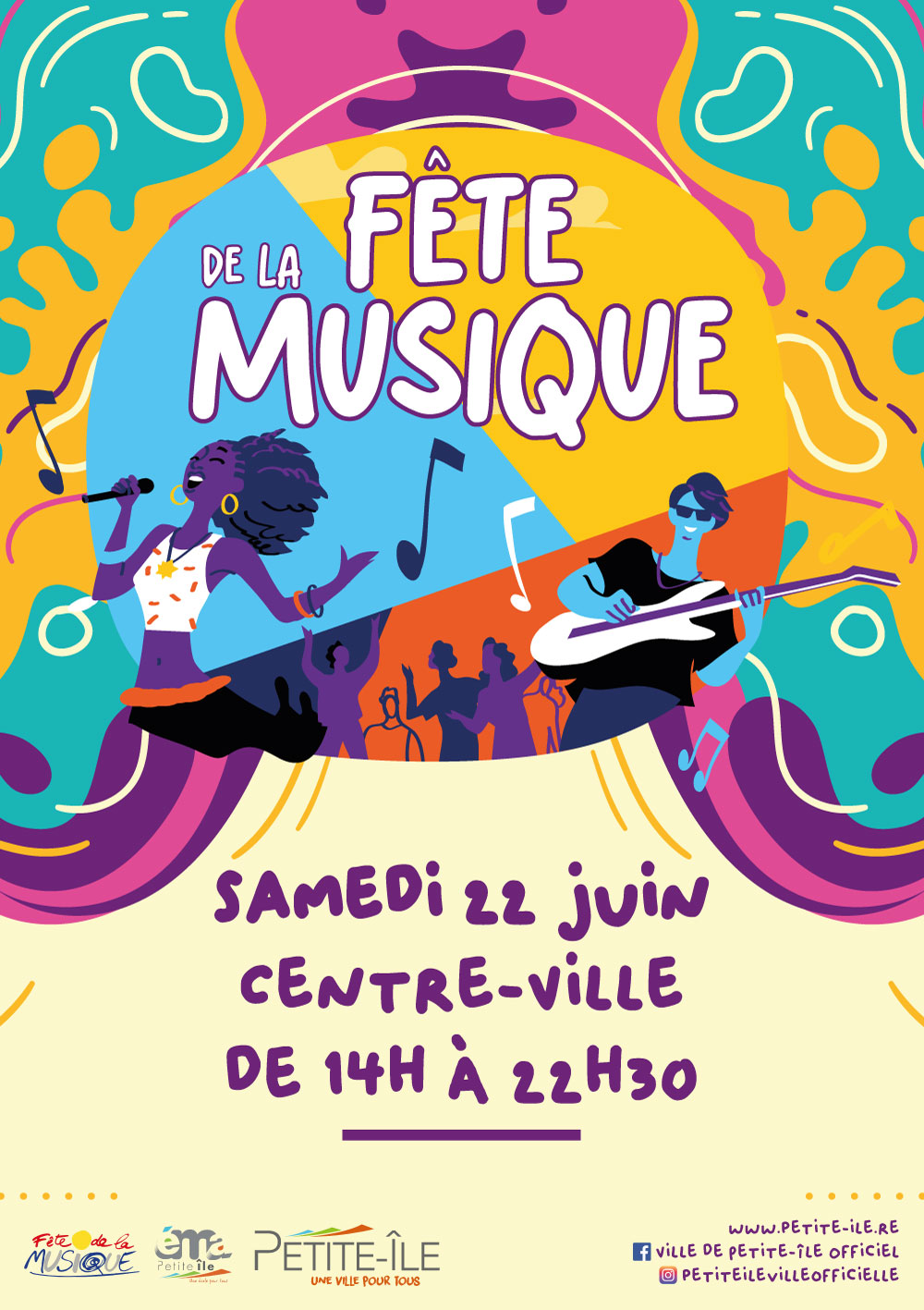 Flyer fête de la musique - recto