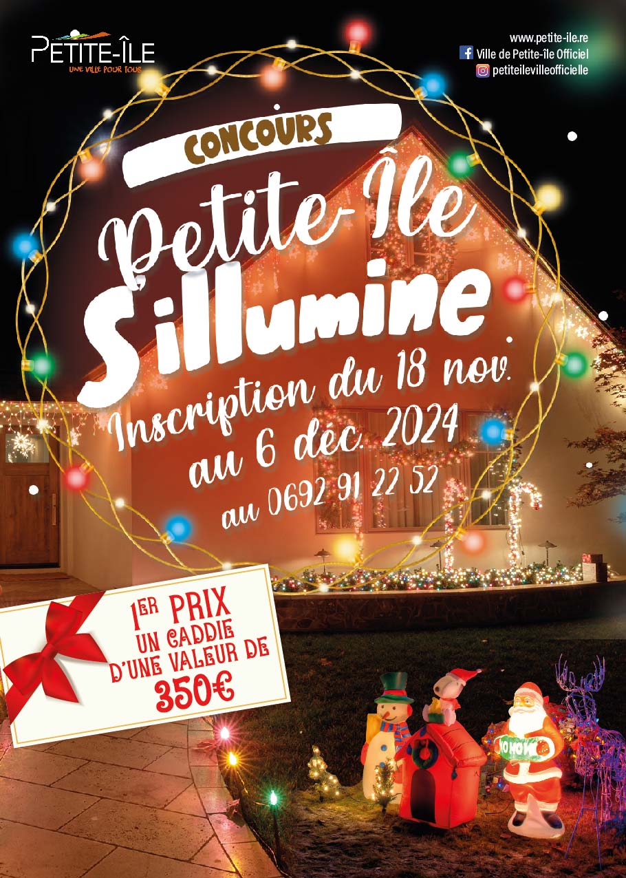 Flyer concours Petite-Île s'illumine - Recto