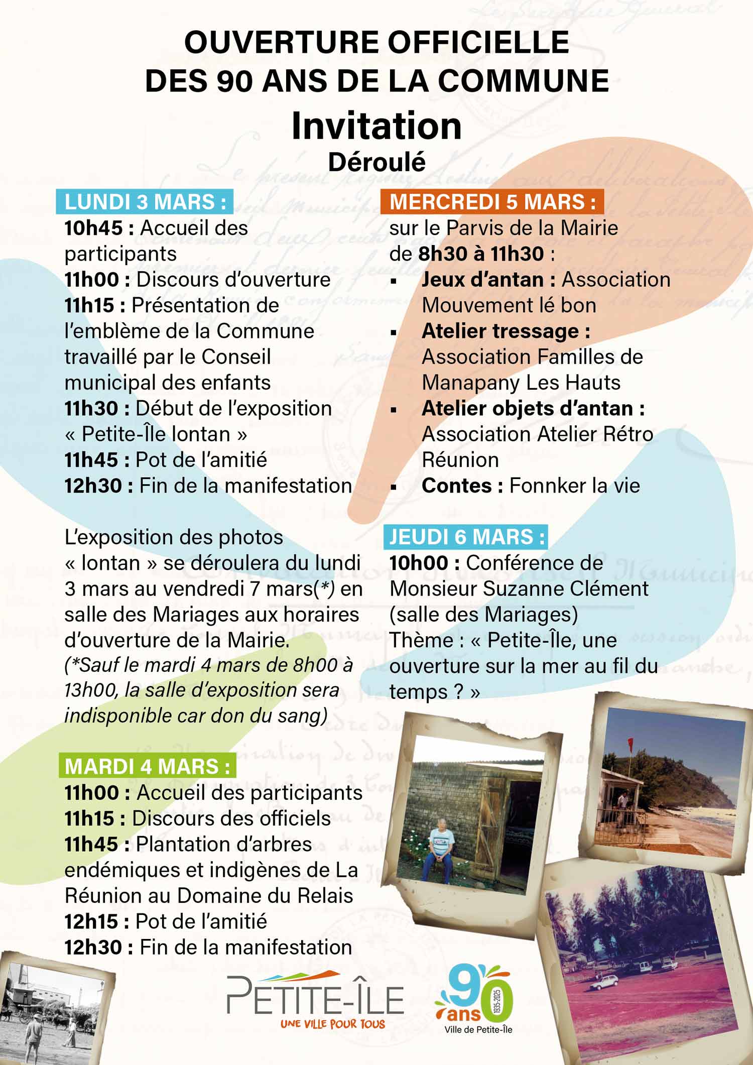 Flyer 90 ans