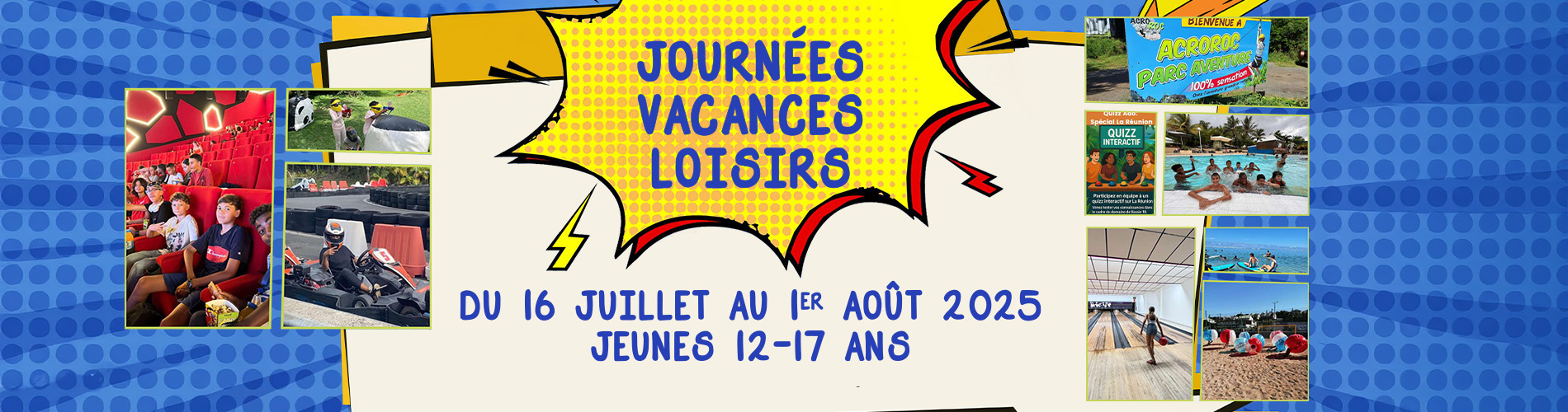 Bandeau Journées vacances loisirs