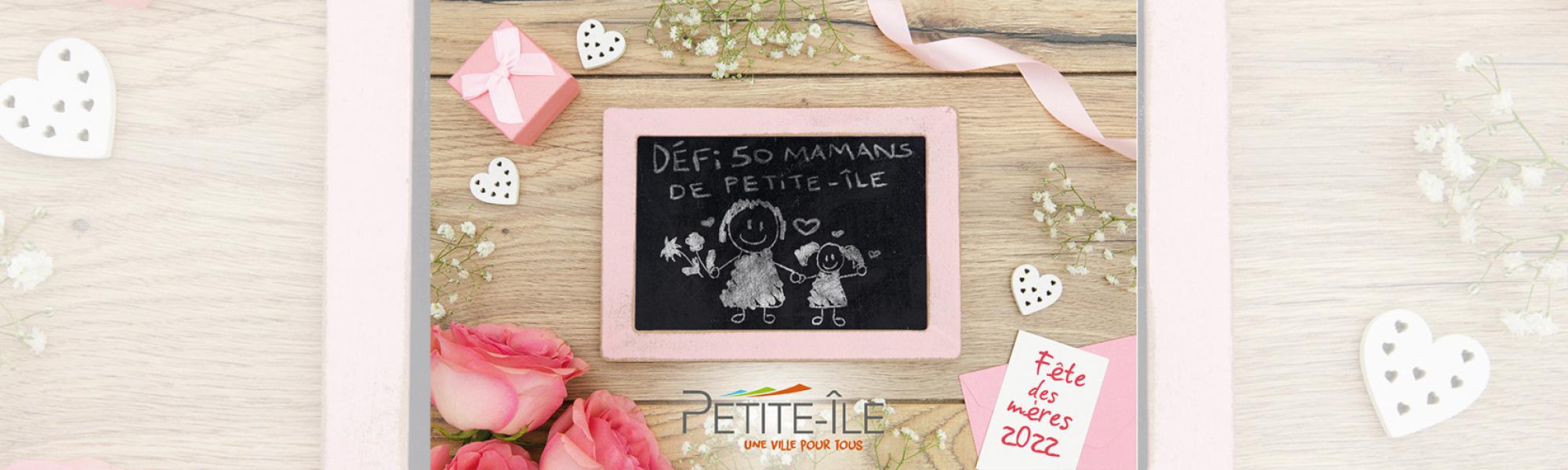Bandeau défi 50 mamans de Petite-Île