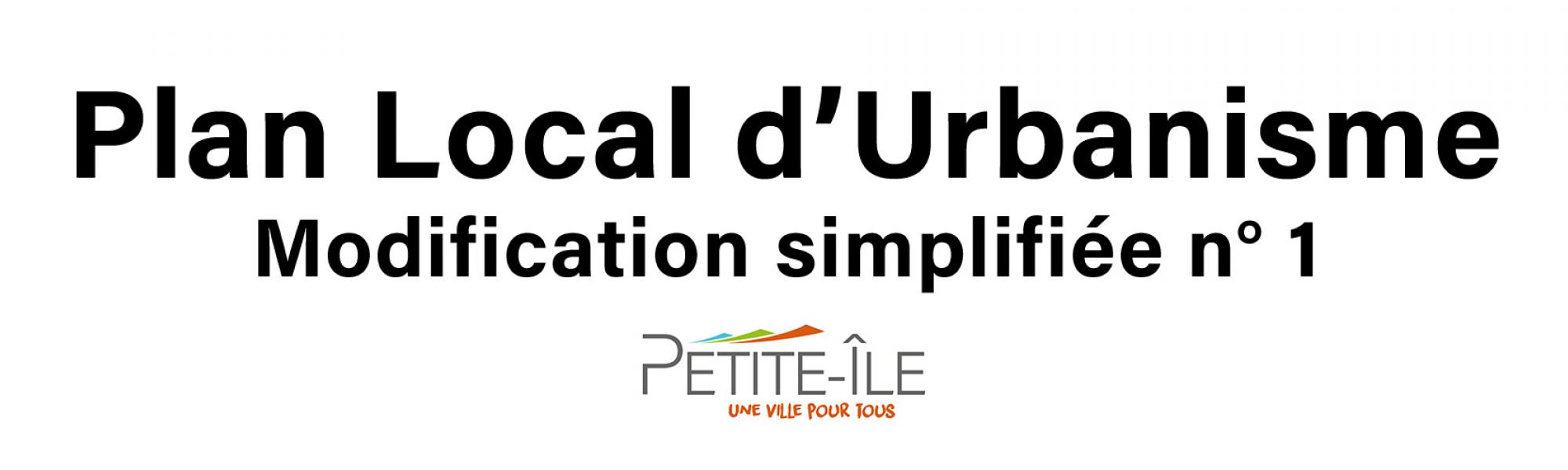 Bandeau - Mise à disposition - modification simplifiée n°1