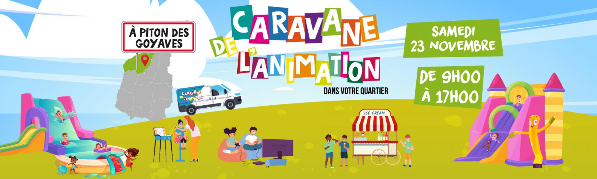 Bandeau caravane de l'animation du samedi 23 novembre