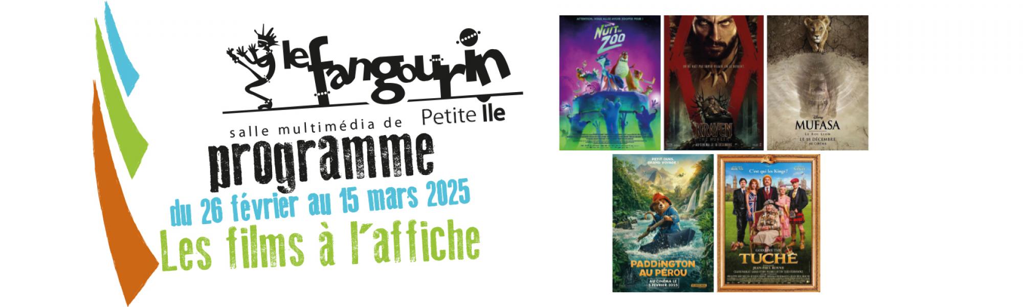 Bandeau programme Fangourin mars 2025