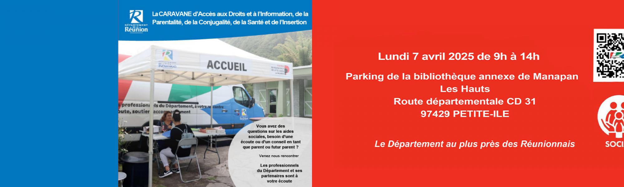 Bandeau caravane d'accès aux droits