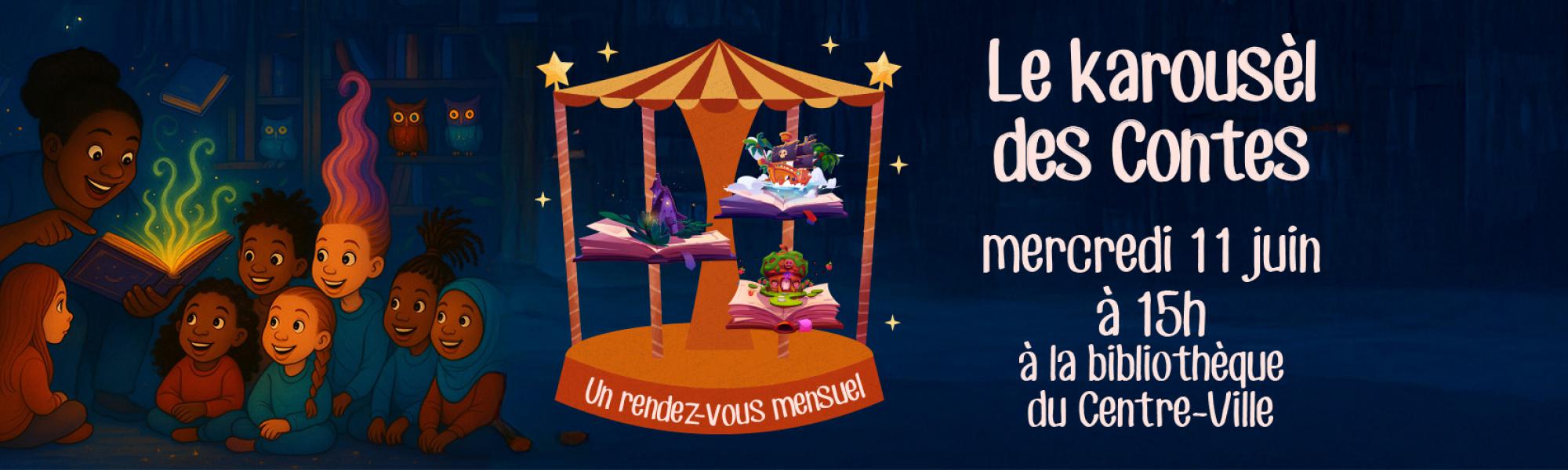 Bandeau karousèl des contes