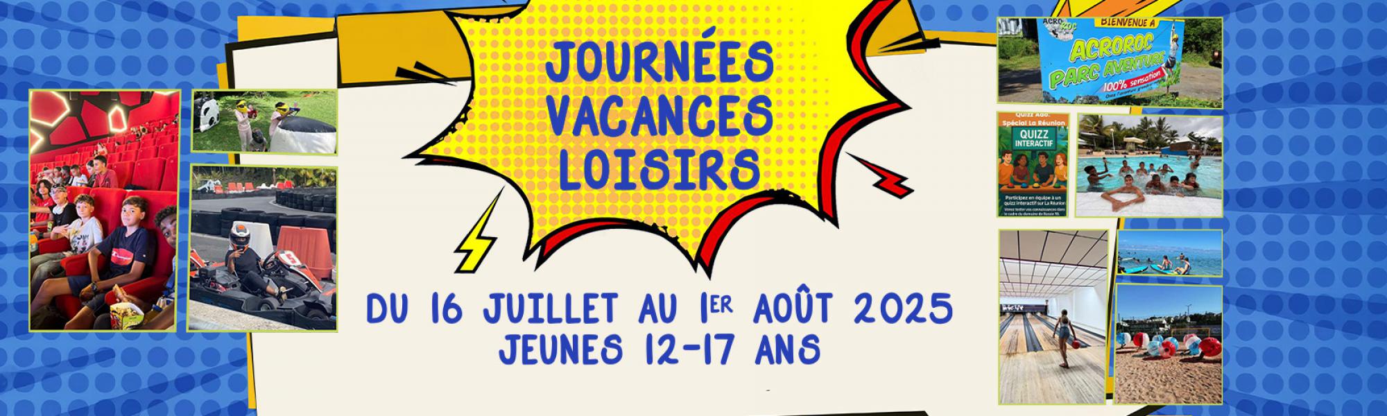 Bandeau Journées vacances loisirs