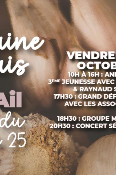 Bandeau fête de l'ail
